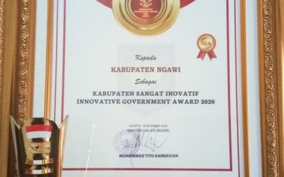 Piagam Penghargaan Kab Ngawi